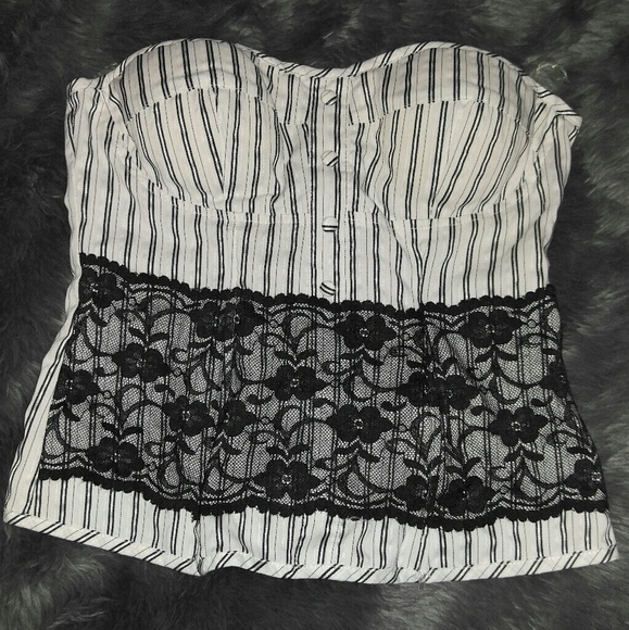 Wet Seal Corset Style Top - Picture 1 of 5